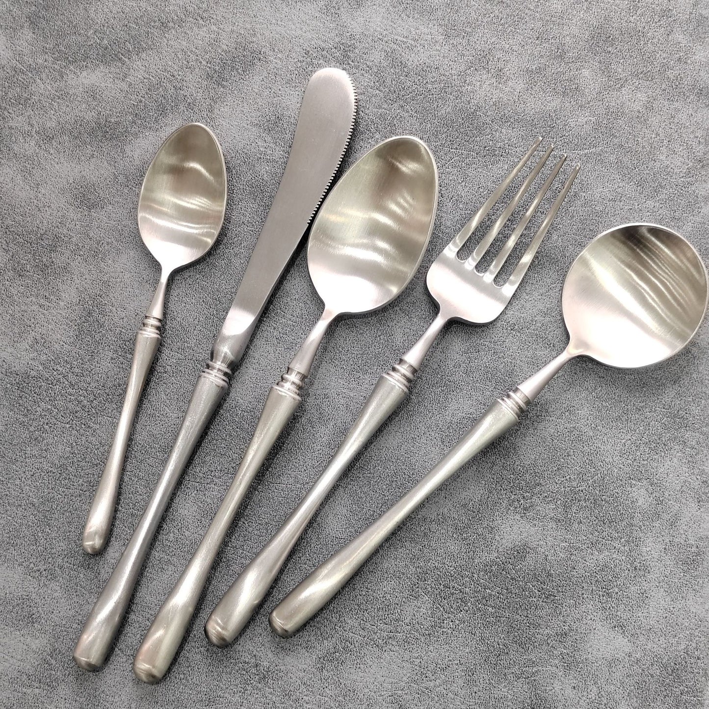 Slim Waist Knife, Fork, Spoon Export Japanese Daily Necessities Tableware Life304Western-style Stainless Steel Cutlery Set spoon