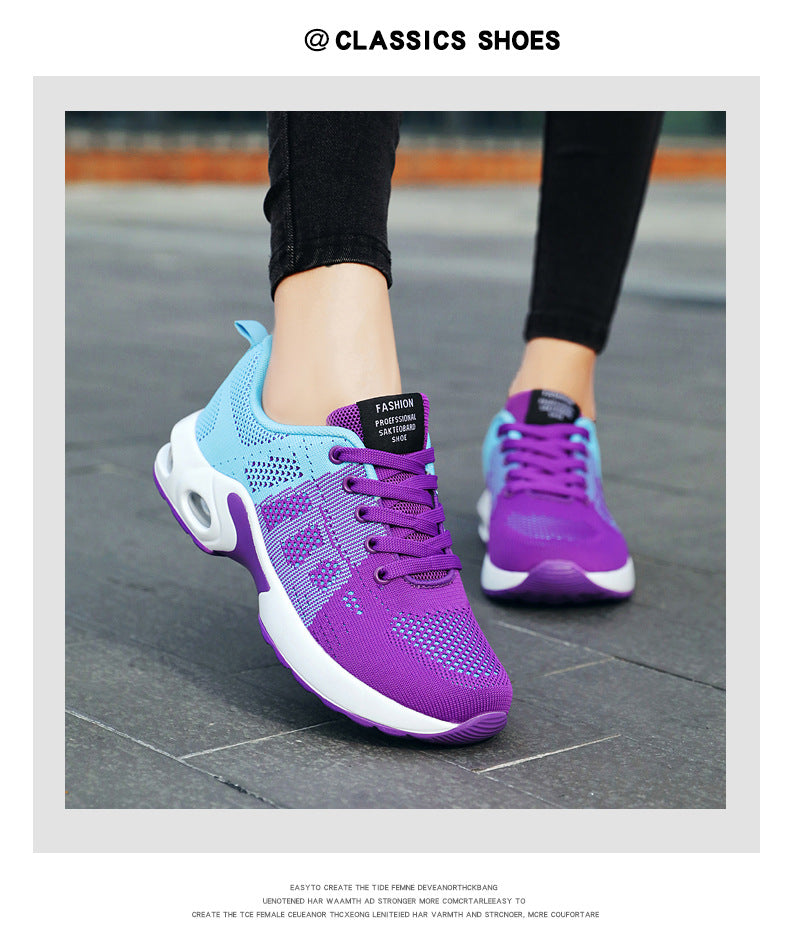Women's Shoes2025Foreign Trade Women's Shoes Casual Shoes Breathable Mom Shoes Lightweight Cushioned Cross-Border Sports Shoes for Women shoes