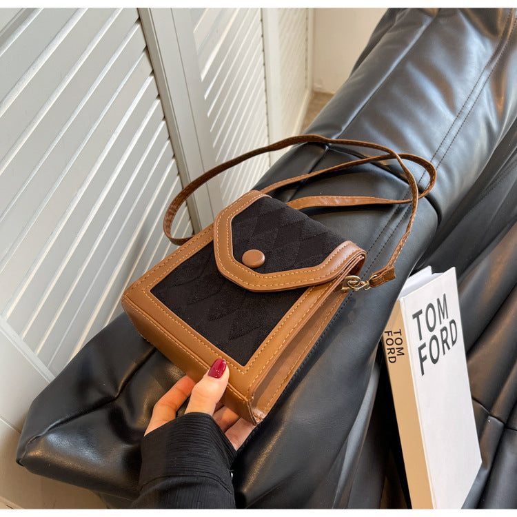 Commuting high-quality crossbody bag for women2023New stylish versatile women's shoulder bag ins Fashionable Phone Bag
