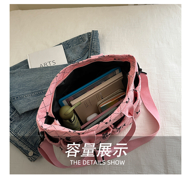 2025Summer New Simple Fashion Underarm Tote Bag This Year's Trendy Retro Commuter Shoulder Bag for Women
