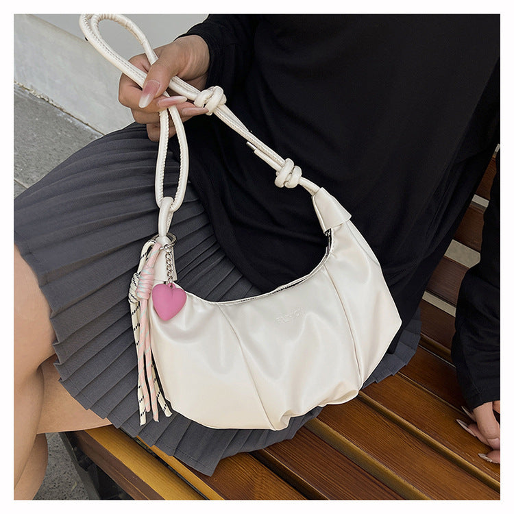 High-end Underarm Bag for Women2025New Trendy Fashion Versatile Casual Single Shoulder Bag Crossbody Dumpling Bag
