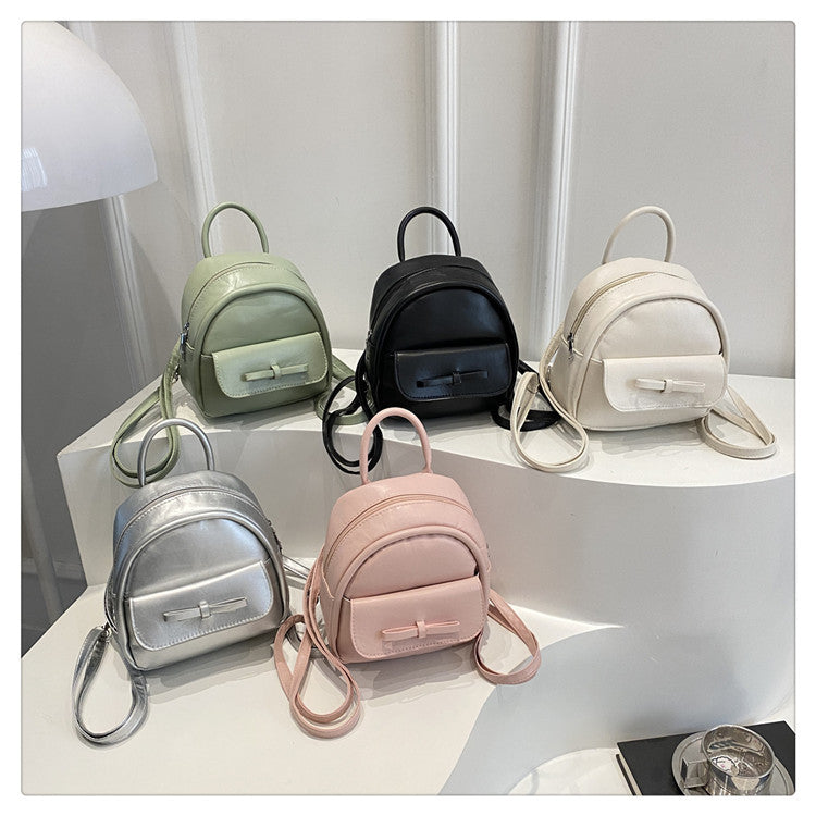 Simple Double Shoulder Small Bag for Women Spring Summer2025New Single Shoulder Crossbody Bag Korean Style Women's Fashion Handheld Small Square Bag