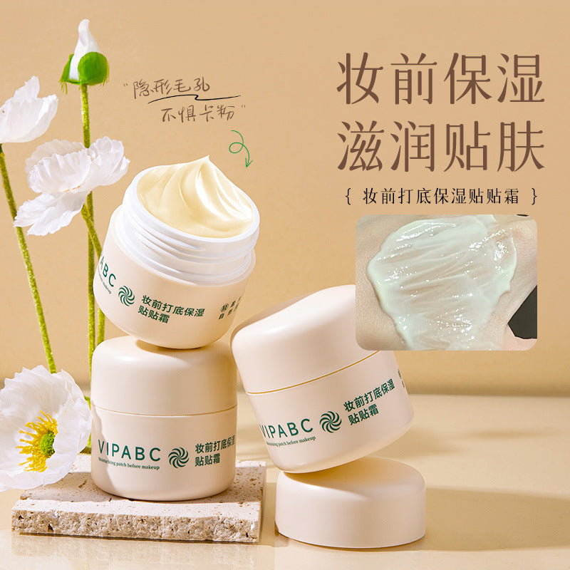 VIPABC Primer Moisturizing Cream Brightening Concealing Pores Long-lasting Smooth Application Non-cakey V907