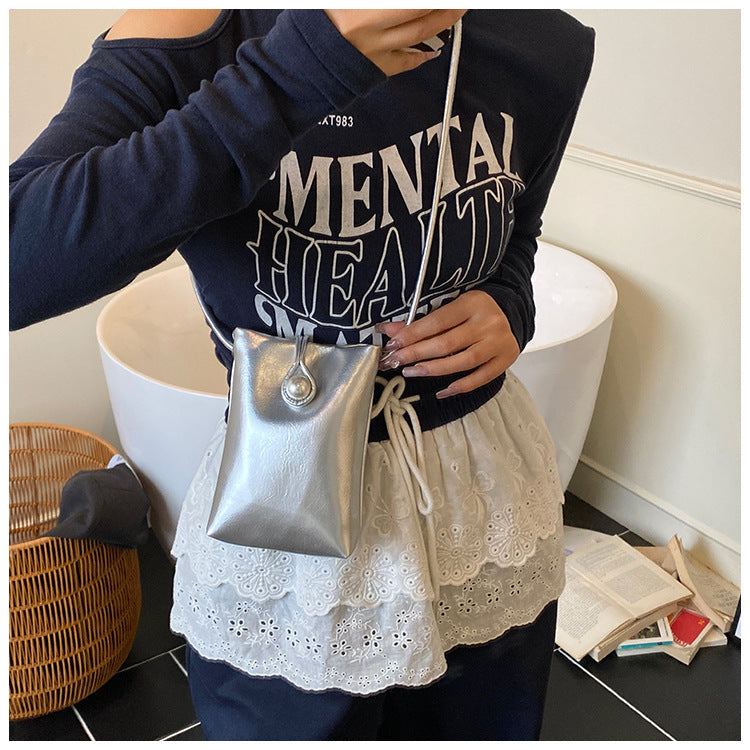 New Chinese Style Mini Handbag for Women2024New high-end versatile coin purse casual single shoulder crossbody phone bag