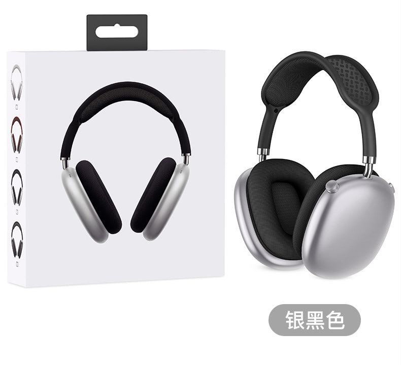 Cross-border Hot-Selling Retro P9 Plus Bluetooth Headphones Heavy Bass Wireless Sports Gaming Headphones Factory