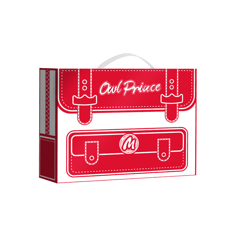 Cat Prince Learning Three Treasures Posture Correction Stationery Set Sitting Posture Correction Anti-Hook Wrist Pen Holding Aid Student Gift Box