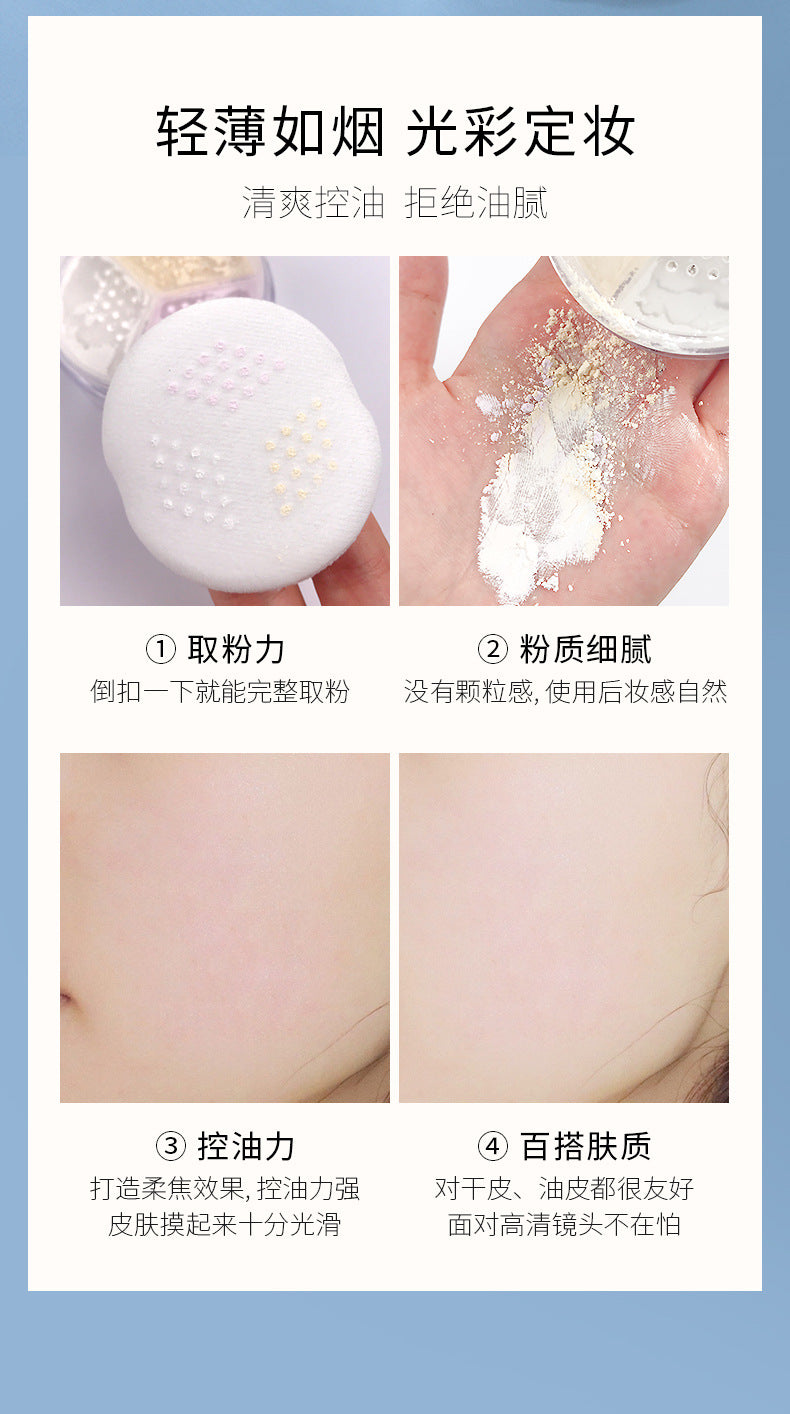Honey Bundle Like New Beauty Base Makeup Four-Piece Set Foundation Liquid Primer BB Cream Makeup Primer Loose Powder Four-piece Set