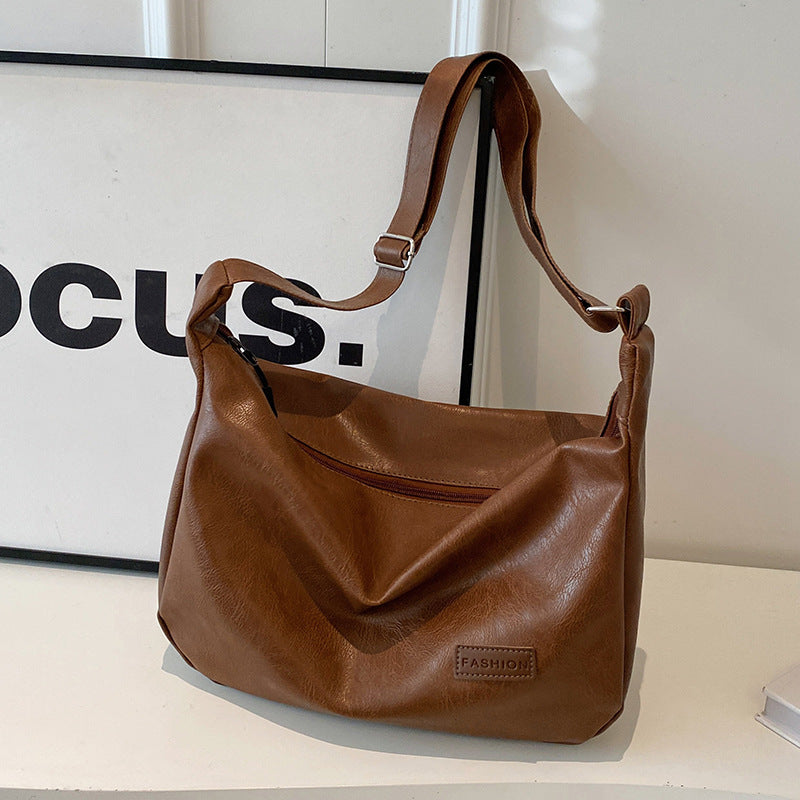 Niche Underarm Bag for Women2024New Autumn and Winter Fashion Retro Dumpling Bag High-end Versatile Shoulder Crossbody Bag