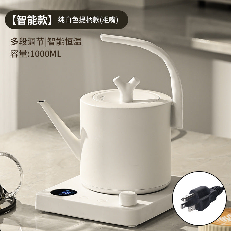 Cross-border Infinite Knob Temperature Control Pour-over Coffee Pot304Stainless Steel Electric Kettle Electric Kettle