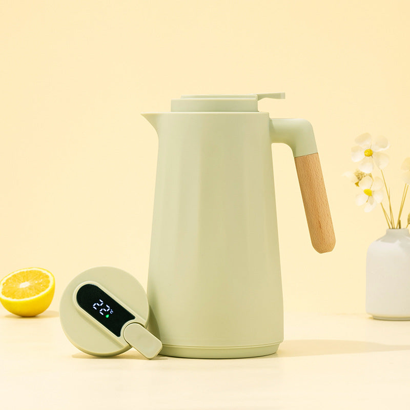Cross-Border Insulated Kettle Household Glass Inner Liner Warm Kettle Simple Office Coffee Large Capacity Hot Water Kettle Insulated Water Kettle