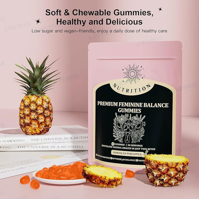 Cross-Border Amazon tk Supply of Women's Balance Gummies for Foreign Trade Feminine Balance Gummies Manufacturer
