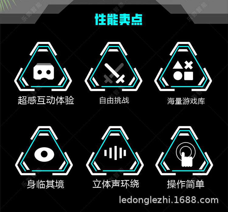 vr T-Rex Gaming Equipment All-in-One Machine Commercial Large Virtual Reality Simulation Motion Sensing Cinema Machine Experience Center