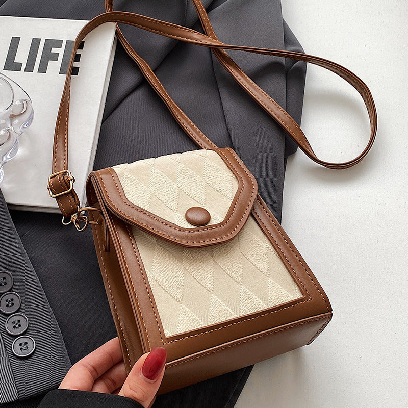 Commuting high-quality crossbody bag for women2023New stylish versatile women's shoulder bag ins Fashionable Phone Bag