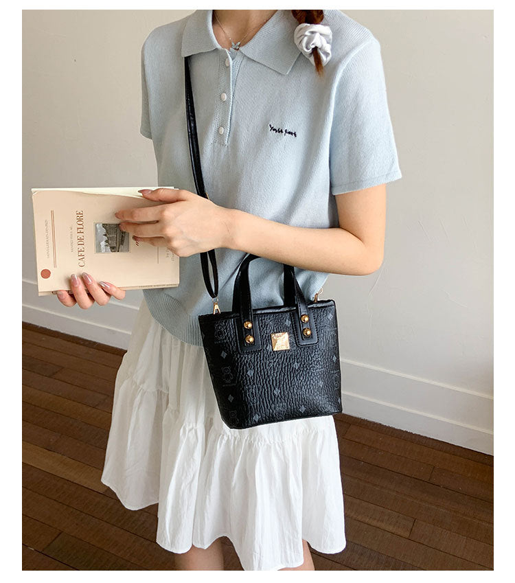 Large Capacity Stylish Versatile Korean Version ins Women's Bag2025New fashionable and high-end one-shoulder tote bag