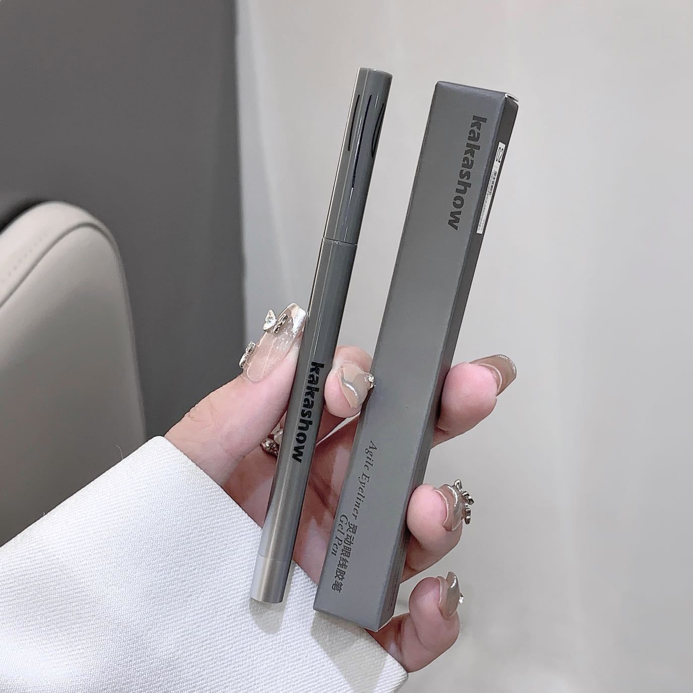 kakashow Smart Blade Eyeliner Gel Long-lasting Color Natural Eye Makeup Waterproof Sweat-proof Smudge-resistant C415