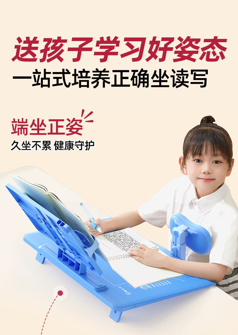 Cat Prince Learning Three Treasures Posture Correction Stationery Set Sitting Posture Correction Anti-Hook Wrist Pen Holding Aid Student Gift Box