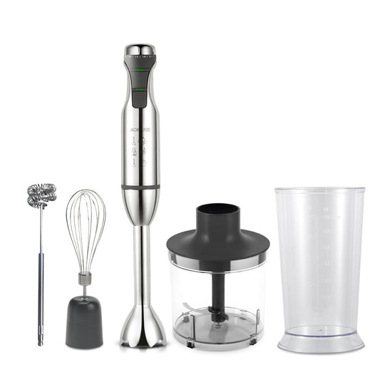 ACKILISS Cross-Border Household Kitchen Handheld 5-in-1 Electric Food Processor Juicer Meat Grinder Egg Beater Cooking Stick