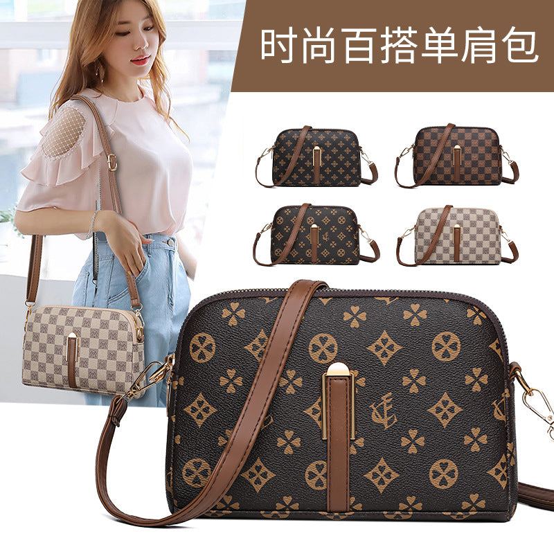 2834Yagelaisi Bag for Women New Simple Versatile Shoulder Bag Retro Trendy Crossbody Women's Bag Phone Bag