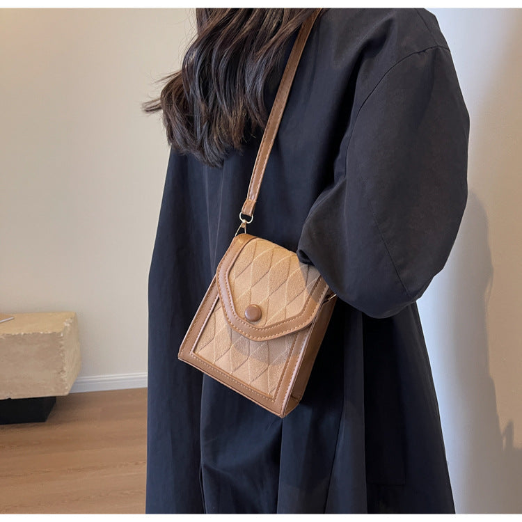 Commuting high-quality crossbody bag for women2023New stylish versatile women's shoulder bag ins Fashionable Phone Bag