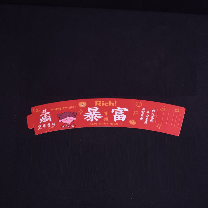 Internet Celebrity Smoking Cup Thumb Fried Bun Coke Cup Thickened Walking Hot Pot Cup Cold Drink Fruit Cup Tray Bowl Smoking Vegetable Cup