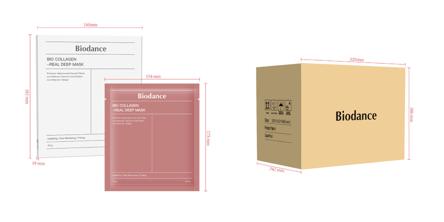 South Korea Biodance Revitalizing Collagen Mask Whitening Brightening Firming Anti-Wrinkle Hydrating Mask face mask