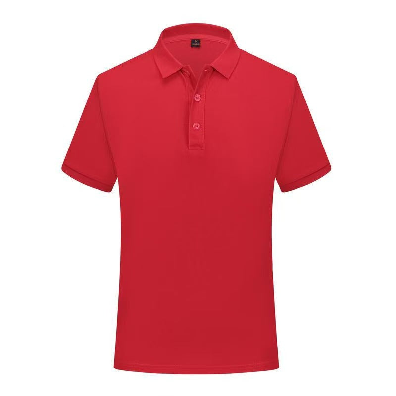 Short Sleeve polo Men's Summer Workwear Turn-down Collar Printed Work Shirt logo Patterned Advertising Shirt for Men polo Shirt