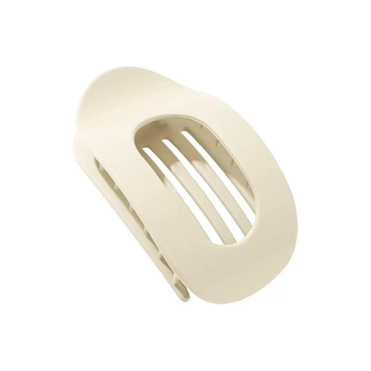 Cross-Border New Hot-Selling Flat Oval Hair Clip Duckbill Clip Strong Grip Back of Head Hair Bun Simple Clip Hair Accessory