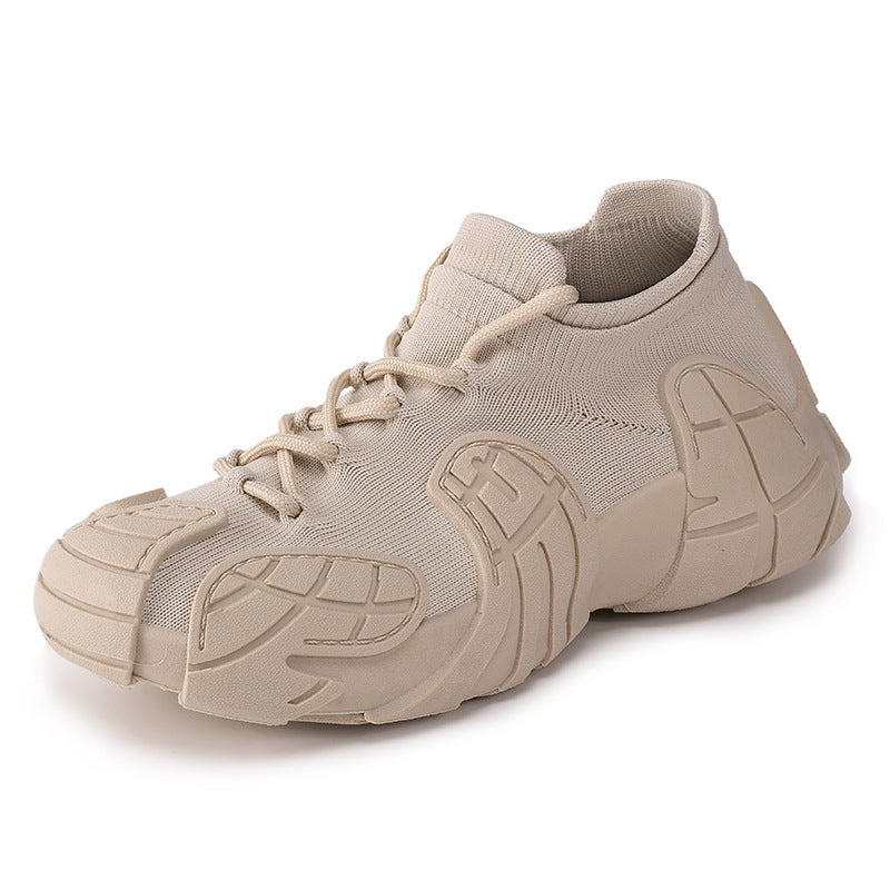 Men's Shoes Summer Breathable Casual Shoes New Cross-border Octopus Thick-soled Shoes Soft-soled Comfortable Sports Shoes Outdoor Hiking