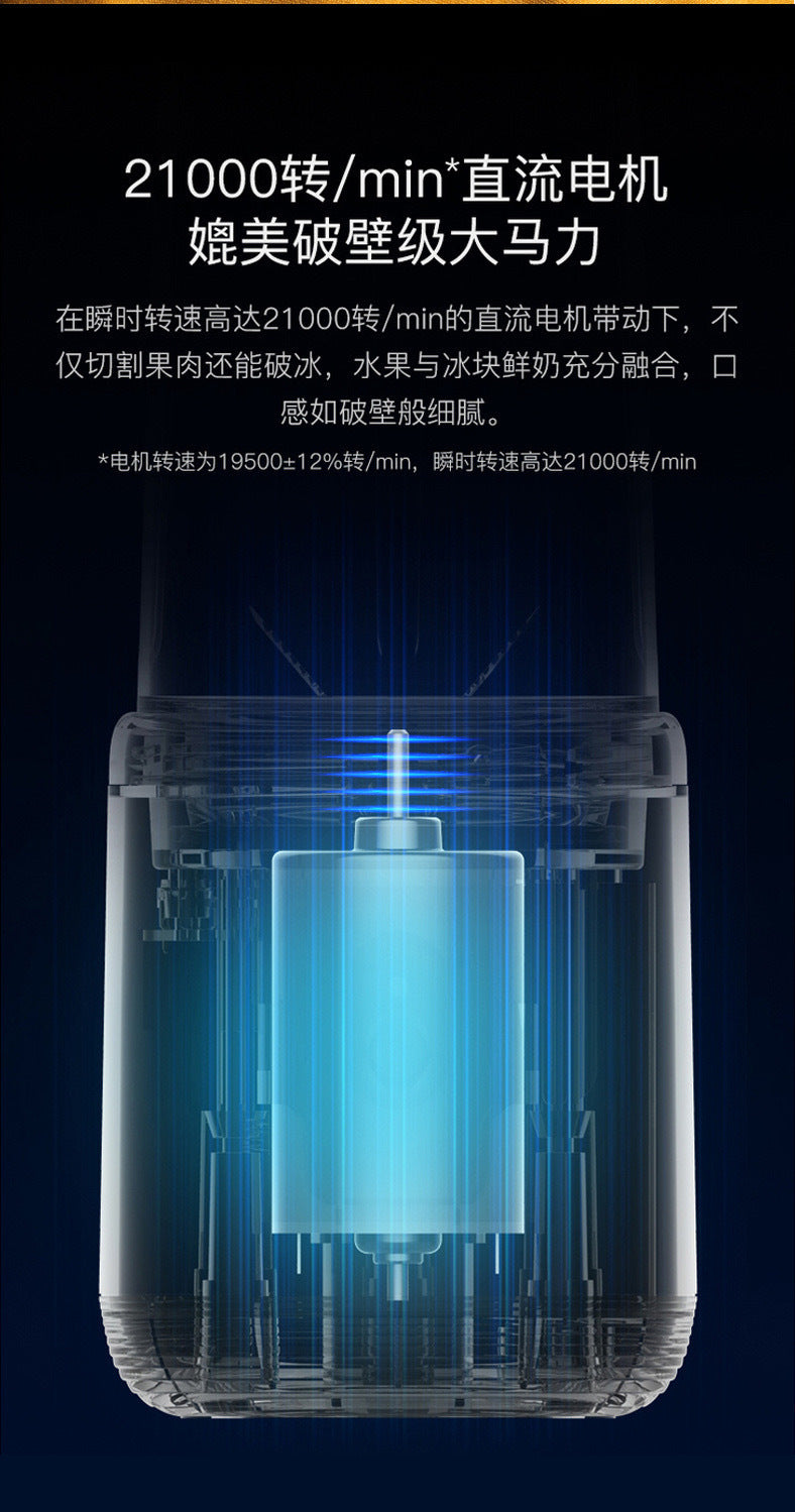 New Cross-Border Portable Rechargeable Juicer Small Juice Cup for Students and Home Use Multifunctional Juicer Cup