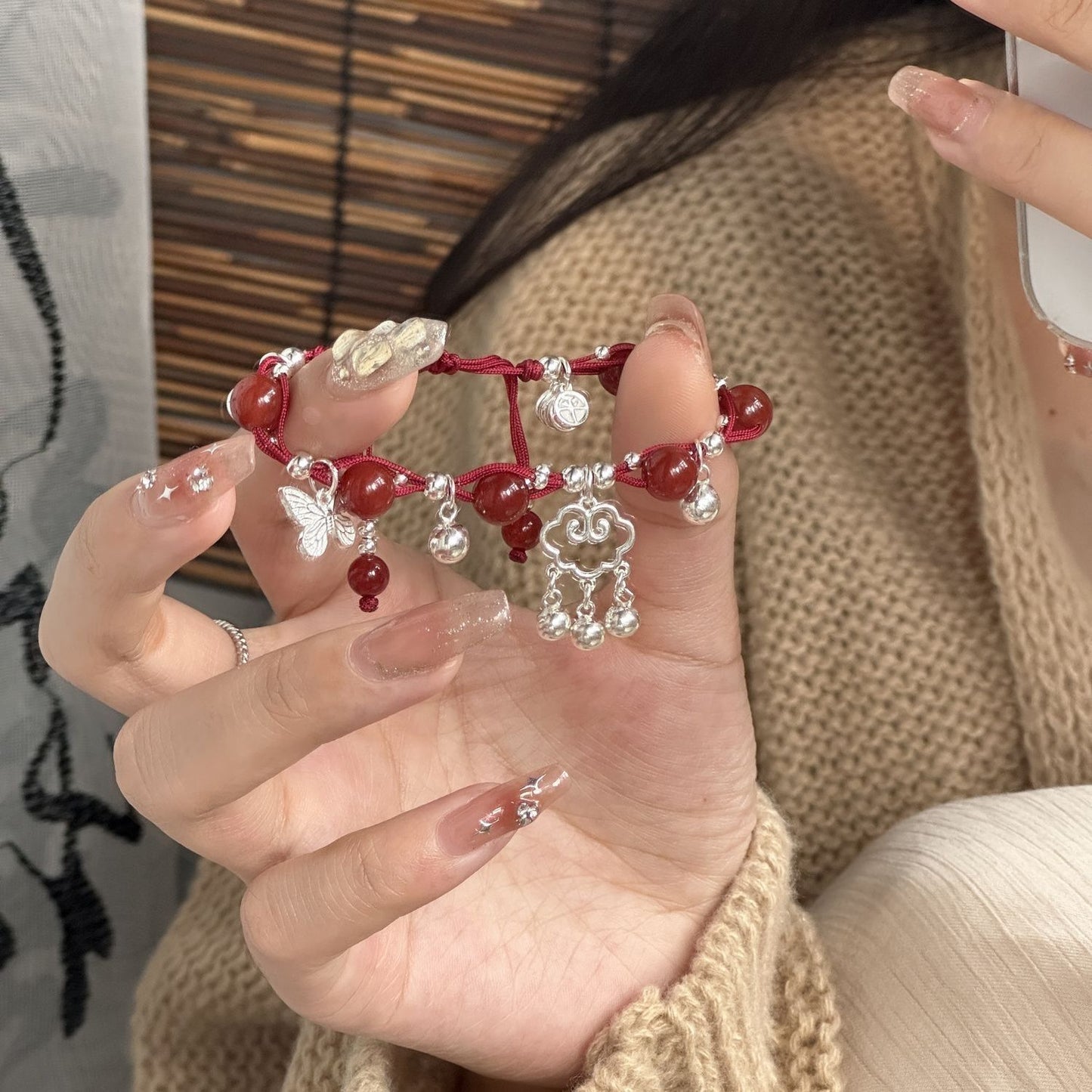 Korean Versatile Pearl Bracelet for Women ins Niche Style High-End Titanium Steel Bracelet Couple Bracelets Wholesale