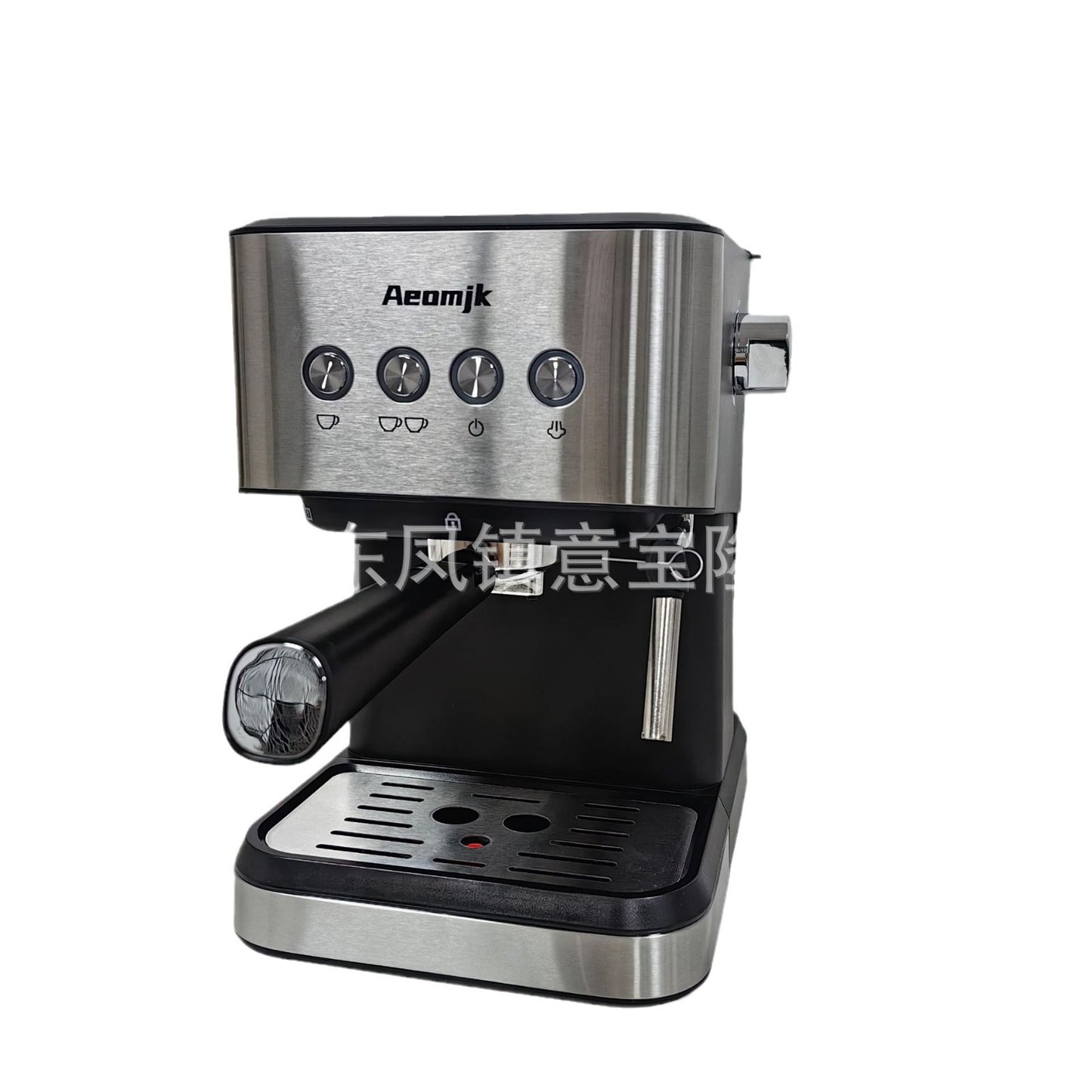 Cross-Border coffee machine Italian Semi-Automatic Coffee Machine Espresso High-Pressure Extraction Milk Frother Coffee Machine