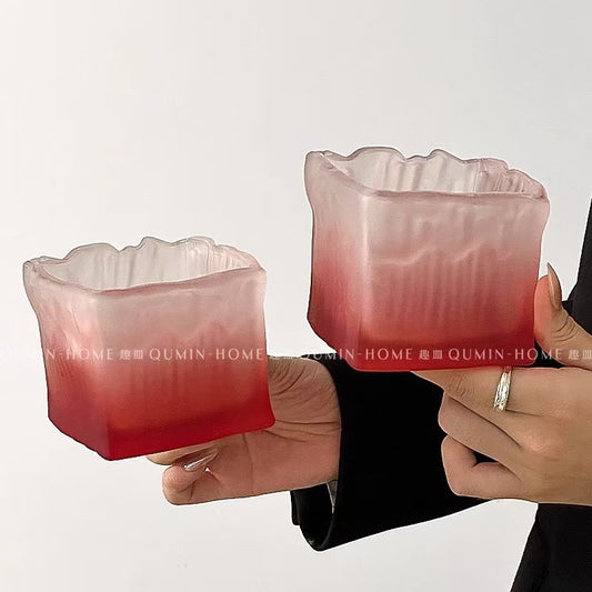 ins Fashionable Classic Creative Home Bedroom Hotel Office Trendy Glacier Glass Ashtray