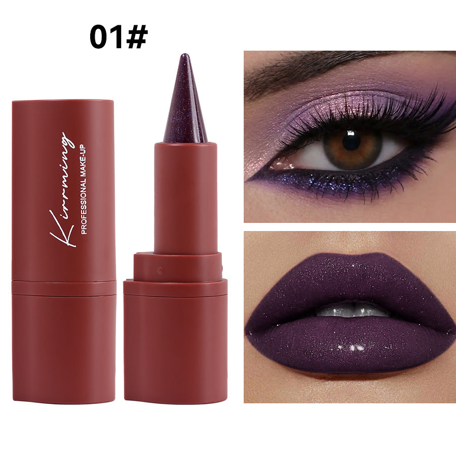 Cross-border Exclusive Hot-Selling Items KIRRMING 2-in-1 Eyeliner Lipstick 4Waterproof Long-lasting Matte Eyeliner