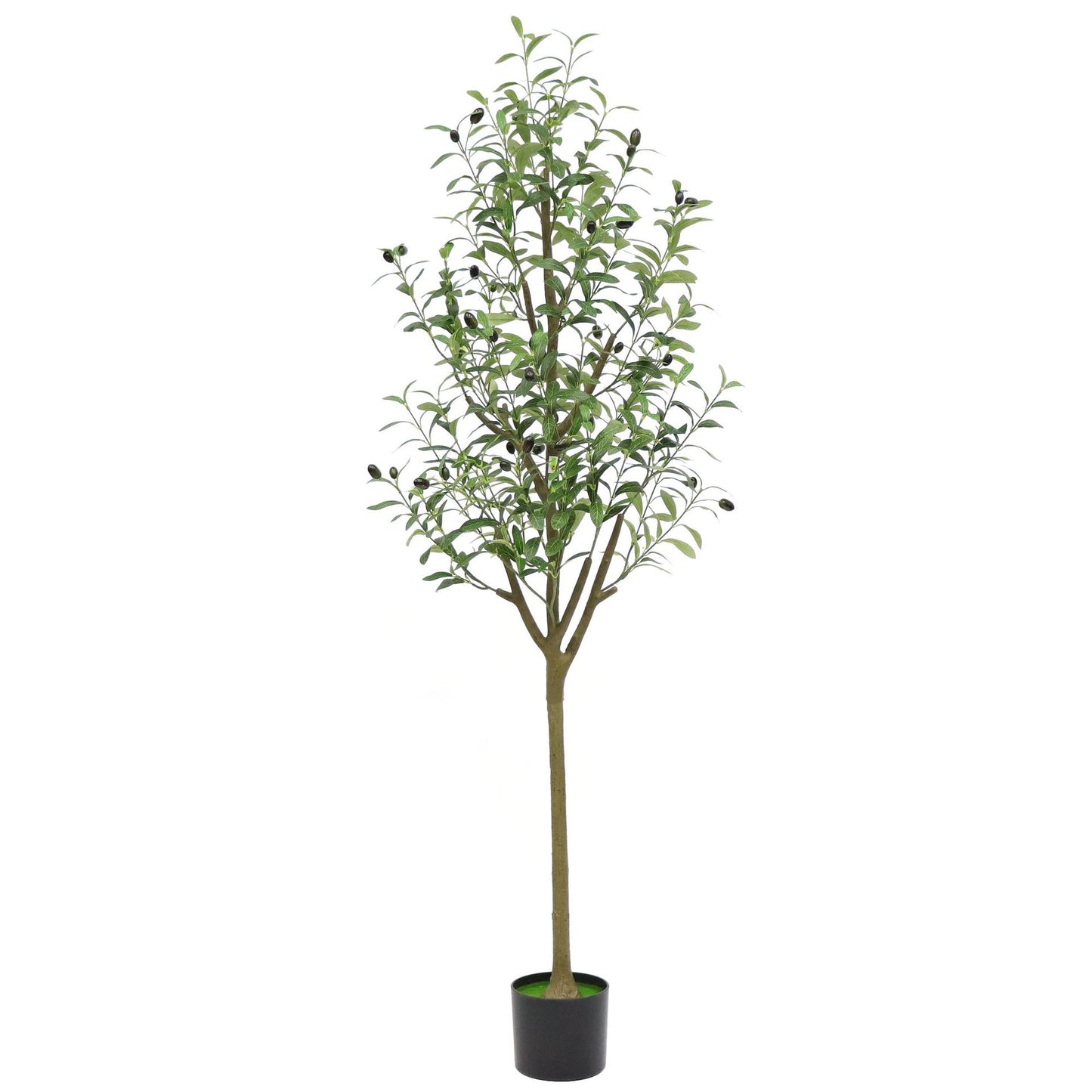 Artificial Plants Amazon Foreign Trade Wholesale Fake Tree Potted Artificial Olive Tree Indoor Large Green Plant Floor Ornament