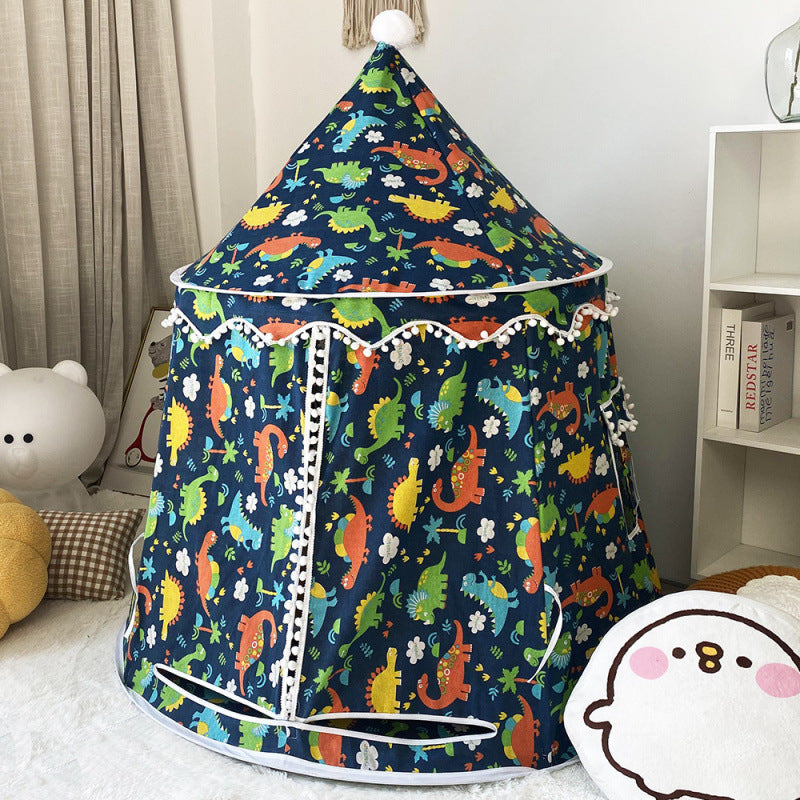 Large Space Children's Tent Portable Indoor Boys Girls Game House Castle Small House