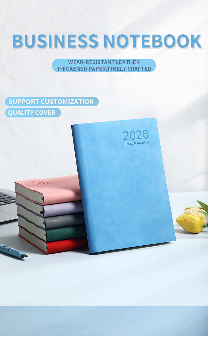 2026Calendar Book Cross-Border English Yearly Calendar Book365Tianji Daily Planner Efficiency Notebook