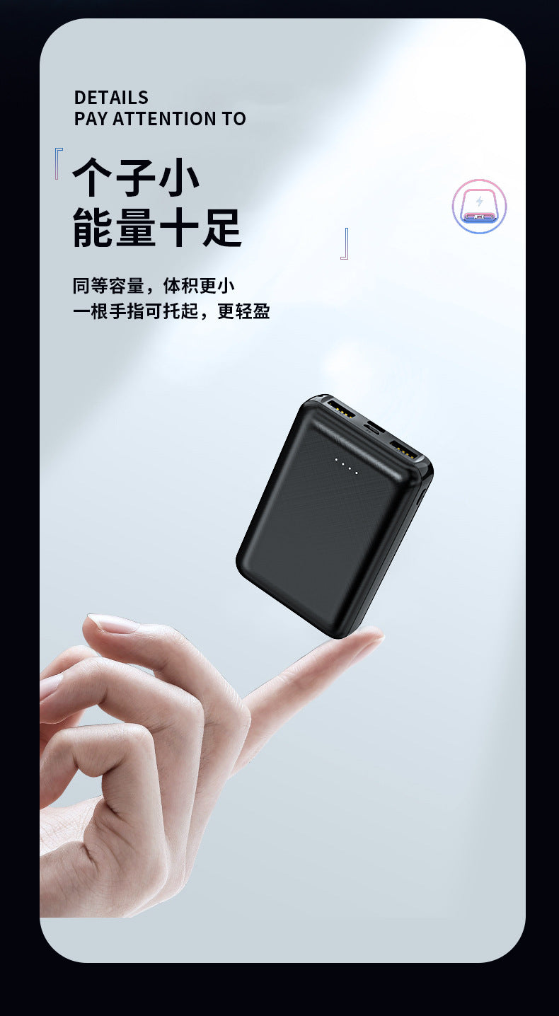 Wholesale multifunctional mini power bank heating suit Customized Large Capacity Mobile Power Bank for Air Conditioning Clothing LOGO