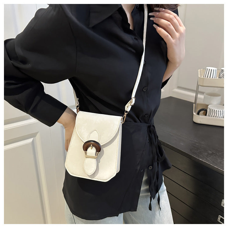 High-end design crossbody bag mini handbag tote bag2025Women's New Fashion Single Shoulder Small Bag Stylish Phone Bag
