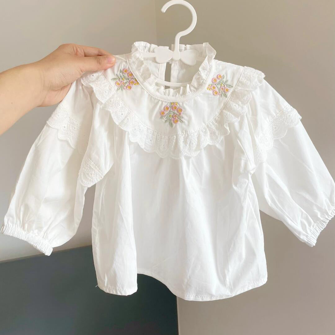 Color pencil Disha2025Spring New Korean Style Girls' Clothing T T-shirt Children's Clothing Manufacturer Direct Live Streaming Wholesale