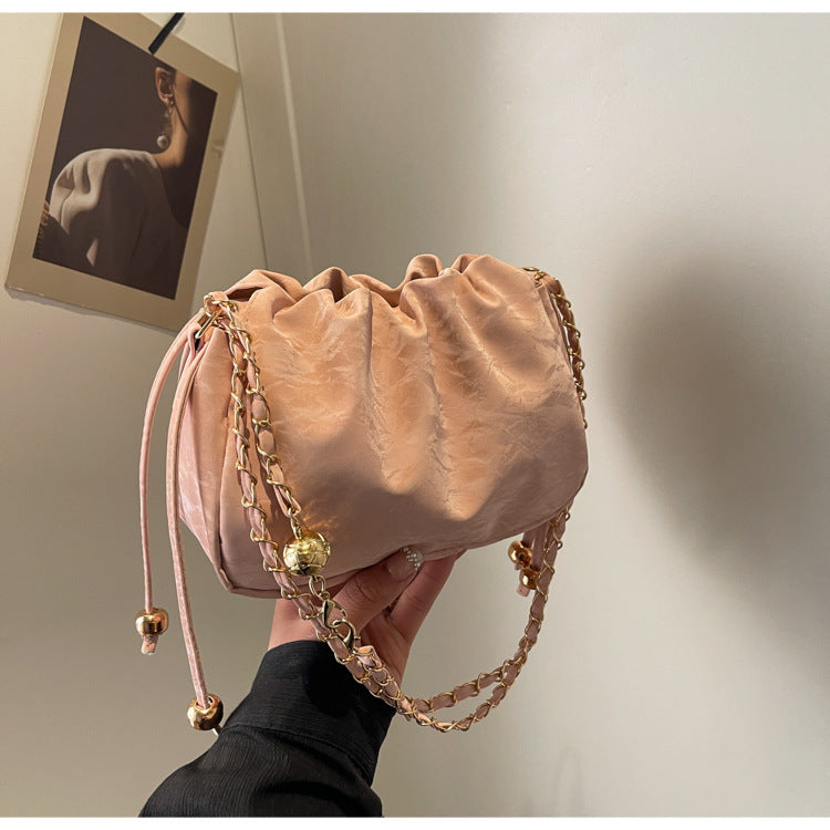 Popular Bags for Women This Year2024New Style Crossbody Bag for Women ins High-end stylish versatile single-shoulder chain bag for women
