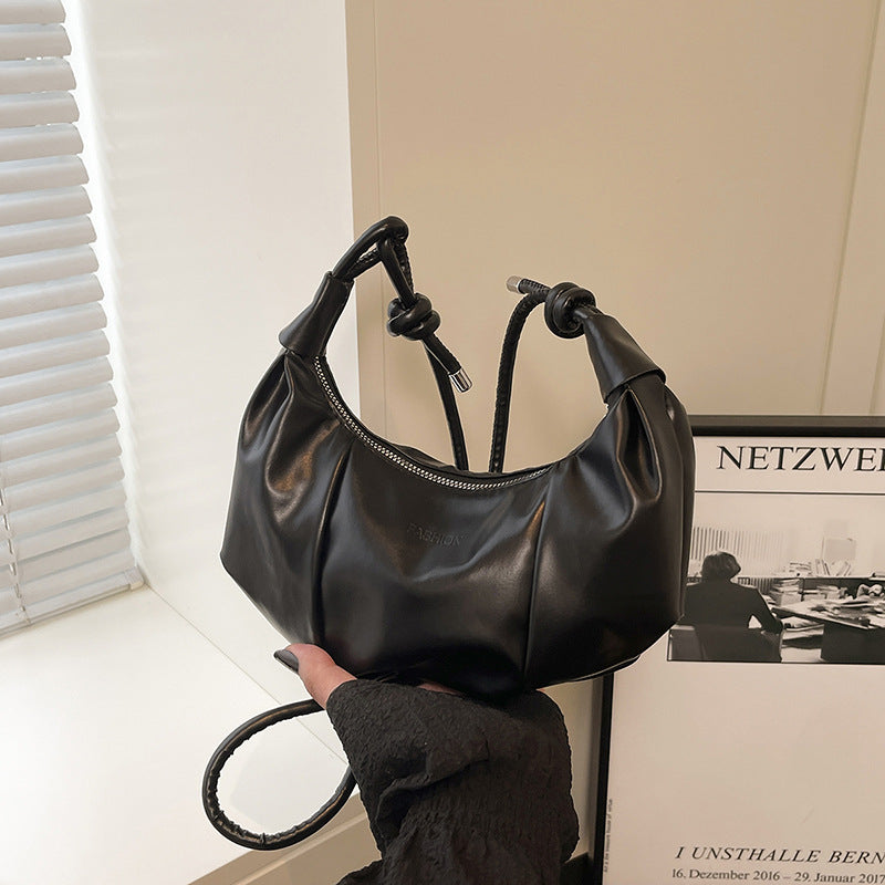 High-end Underarm Bag for Women2025New Trendy Fashion Versatile Casual Single Shoulder Bag Crossbody Dumpling Bag