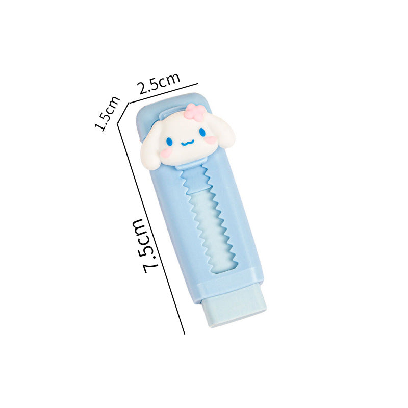 Sanrio Push-Pull Eraser Retractable Cartoon Eraser No Debris Student Back-to-School Season Learning Supplies Wholesale http://detail.1688.com/offer/829893494848.html