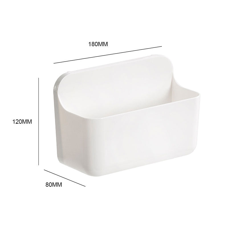 Bathroom Suction Cup Storage Rack Wall-Mounted Draining Rack No-Drill Hanging Rack Toilet Wall Soap Storage