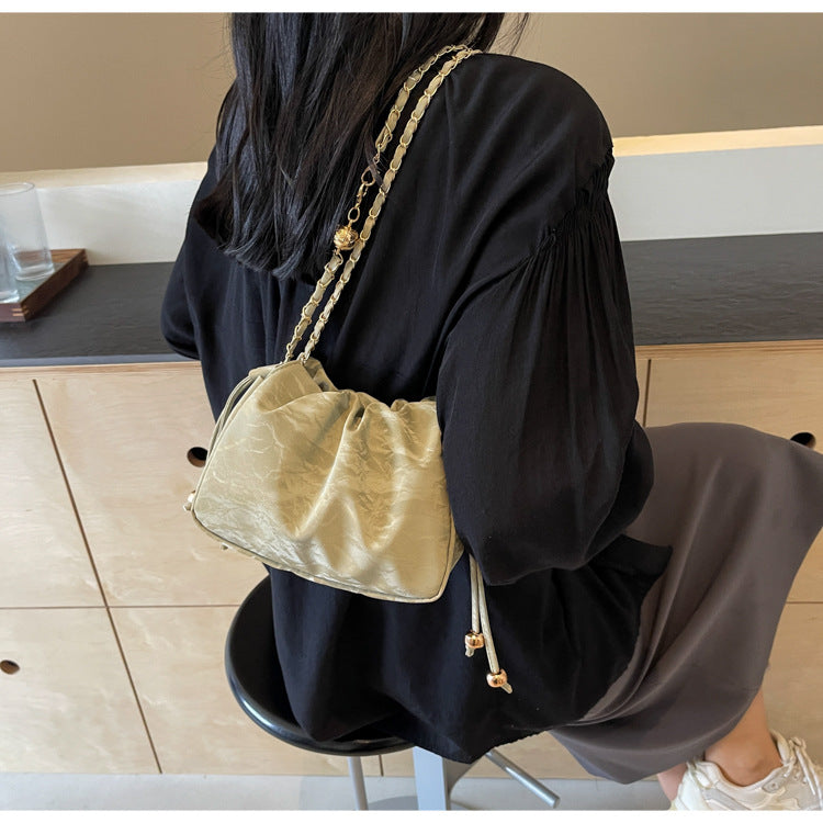 Popular Bags for Women This Year2024New Style Crossbody Bag for Women ins High-end stylish versatile single-shoulder chain bag for women