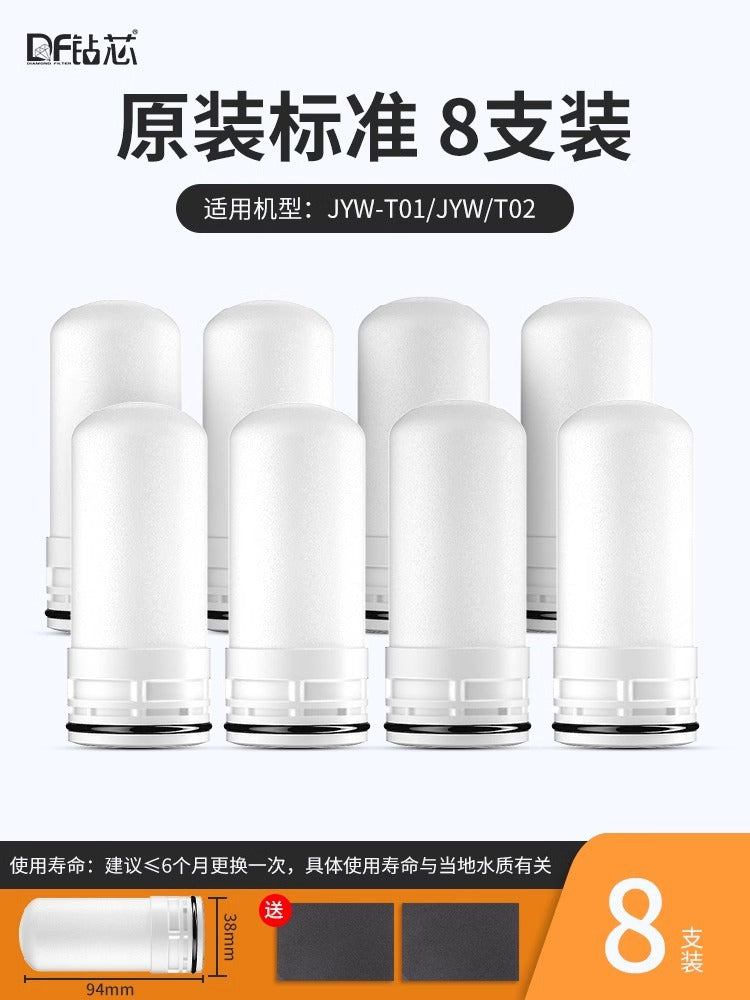 Faucet Water Purifier Water Filter Kitchen Tap Water Filter Direct Drinking Single Outlet Ceramic Filter Cartridge Wholesale