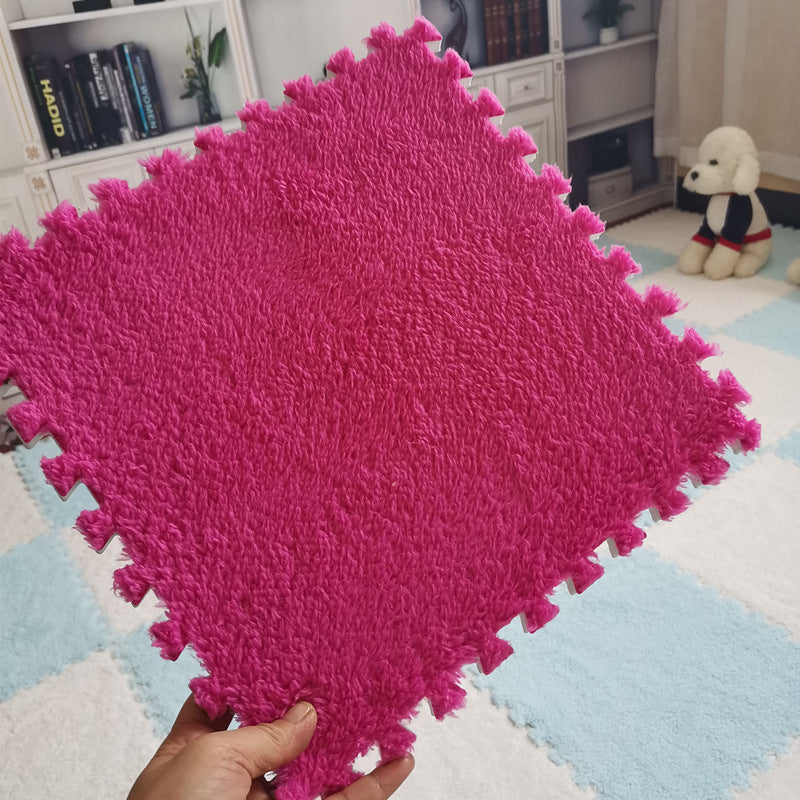 Baby Crawling Mat Large Size Odorless Foam Floor Mat Dormitory Bedroom Interlocking Floor Mat Children's Crawling Mat Plush Carpet