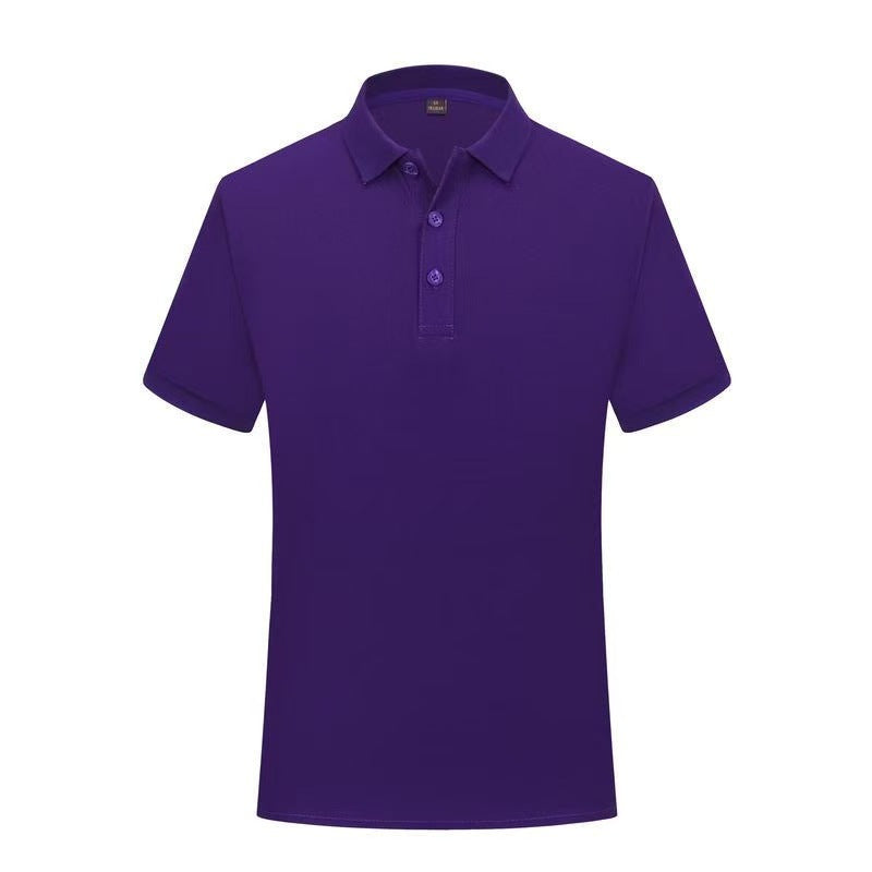 Short Sleeve polo Men's Summer Workwear Turn-down Collar Printed Work Shirt logo Patterned Advertising Shirt for Men polo Shirt