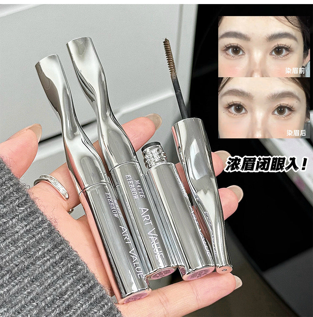 Art Value Light Mist Long-lasting Eyebrow Dye Korean Style Light Brown Matte Eyebrow Cream for a Natural Look with Distinct Hair Lines829