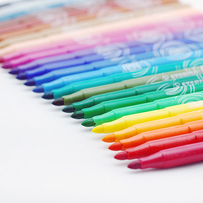Germany stabilo Sipile Power Music280 Washable Watercolor Pens12/18/24/30Color Painting Set