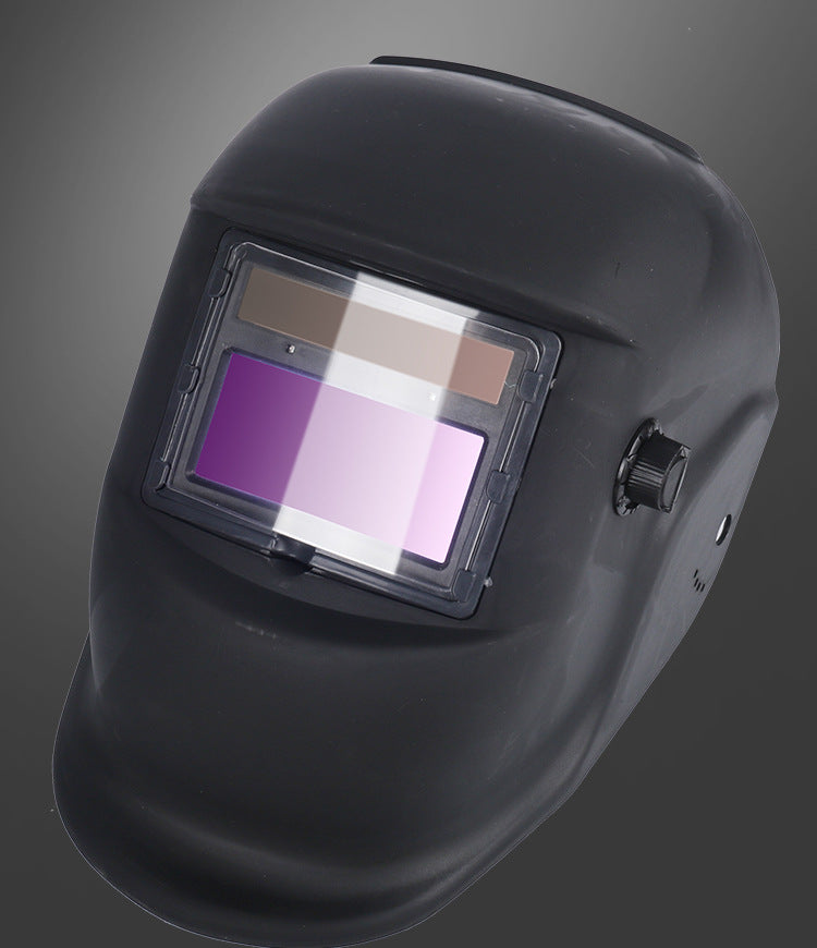 Source Factory Solar Automatic Darkening Welding Mask Argon Arc Welding Helmet Welding Cap Protective Mask